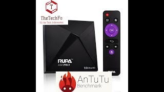 RUPA A5X Pro TV Box RK3229 Antutu Results [upl. by Vogel45]