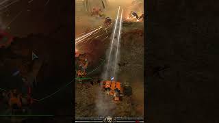 Мощная контратака космодесанта против сил хаоса в Warhammer 40000 Dawn of War Soulstorm [upl. by Aliel]