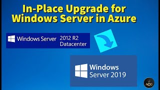 How to Inplace Upgrade windows server in Azure  Upgrade Windows server 2012 R2 to Server 2019 [upl. by Aneleh]