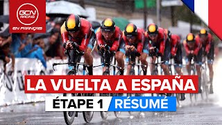 Vuelta a España 2023 Résumé  Étape 1 [upl. by Eirollam]