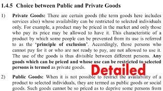 Public and Private Goods  Economics [upl. by Anihsat529]