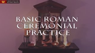 Introduction to Roman Ceremonial Rite Cultus Deorum Romanorum [upl. by Wylie]