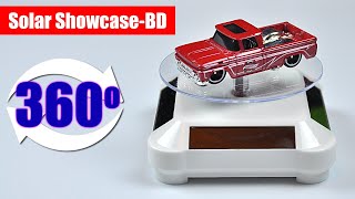 Rotating Display Stand  Solar Showcase BD  Turntable Display [upl. by Dnalwor]