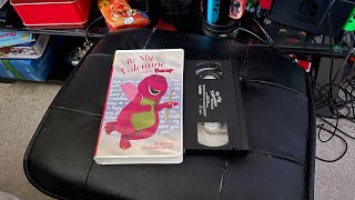 Be My Valentine Love Barney 2000 VHS Side Label 767 [upl. by Aramahs]