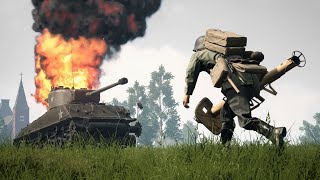 Squad 44  Bridgehead Panzerschreck Defense Battle in Grave  4K [upl. by Westphal]