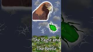 Aesops Fables  The Eagle and the Beetle Shorts aesopsfables aesopfables [upl. by Ynoyrb]