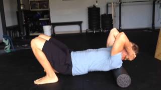 How to Fix Upper Back and Neck Pain with a Foam Roll [upl. by Elrahc]