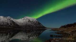 Northern Lights in Lofoten  Aurora Borealis in the Lofoten Islands Norway [upl. by Yentyrb346]