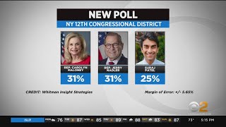 Poll Dems Maloney Nadler in virtual tie in NY12 primary [upl. by Nappie]