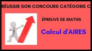 Maths concours catégorie C  calcul d’aires 1 [upl. by Annoda]