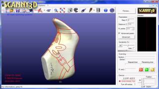 SCANNER 3D per il settore calzaturiero [upl. by Clemen]