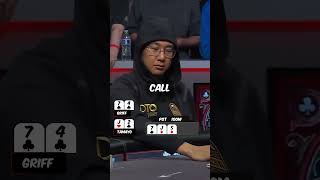 10 Million Dollar POKER BLUFF shorts poker [upl. by Eilime888]