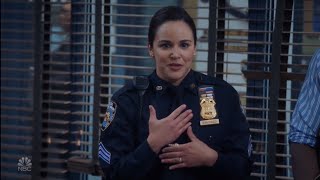 Captain Holt Becomes Deputy Commissioner And Amy Becomes A Chief  Brooklyn 99 Season 8 Episode 8 [upl. by Aurie]