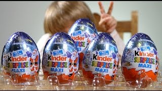 Kinder Surprise Baseball   10 Eggs Kinder Lottery  ​​​ [upl. by Ellesirg]