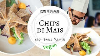 Chips di Mais 🍟 Polenta Fritta  Ricetta Vegan 🌱 e Senza Glutine [upl. by Soelch]