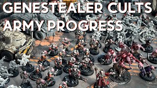 Genestealer Cult army progressshowcase [upl. by Doraj]