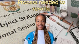 Everything you need to know about the process of upgrading your matric results in SA✨ [upl. by Fidellia]