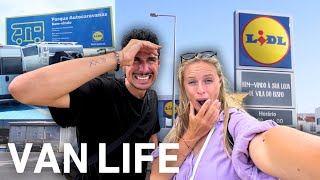 KAMPEREN OP DE PARKING VAN DE LIDL [upl. by Airom]