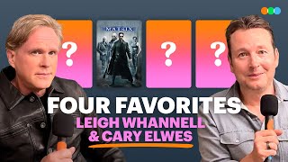 Four Favorites with Cary Elwes and Leigh Whannell Saw [upl. by Lupien55]