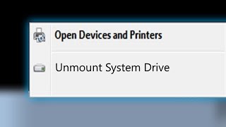 Unmounting System Drive in every version of Windows [upl. by Bastian]