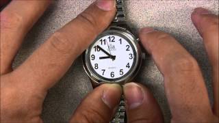 Dual Voice Talking Watch Instructions [upl. by Assanav599]