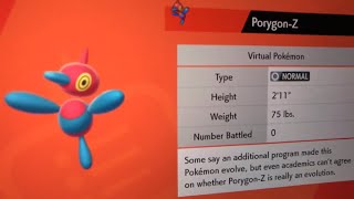 Evolving Porygon2 Isle Of Armor PORYGONZ POKÉMON SHIELD DLC  VirtualBowse [upl. by Novaj763]