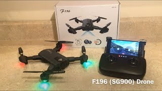 F196 SG900 Drone Review GearBest [upl. by Concha686]