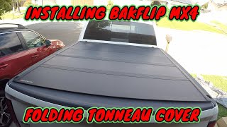 INSTALLING TONNEAU COVER ON 2017 RAM 1500 [upl. by Inram445]