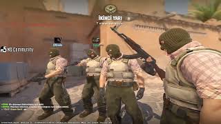 XANTARES CSGO SOURCE 2 TEST EDİYOR MM OYNUYOR İLK MM MAÇI [upl. by Adranoel964]