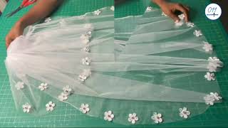 HOW TO MAKE A BRIDAL VEIL [upl. by Noryb]