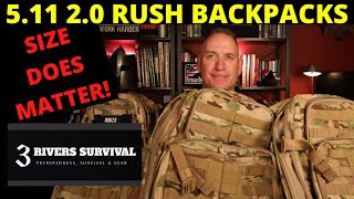 511 Rush Series 2 0 Backpacks 12 24 72 Review [upl. by Anek]