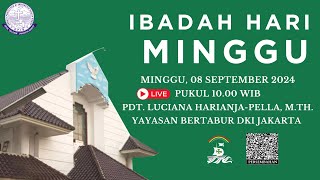 LIVE IBADAH HARI MINGGU XVI SESUDAH PENTAKOSTA  08 SEPTEMBER 2024 PUKUL 1000 WIB [upl. by Dallis]