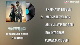 Sahoo Bgm SoundTrack JukeBox Prabhas [upl. by Eerised356]