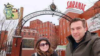 Theyve been here since 1888 Lunch at FX Matt Brewery in Utica NY [upl. by Citron195]