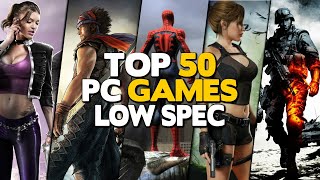 Top 50 Games for Low Spec PC 1GB RAM  2GB RAM  512 MB VRAM  Intel HD Graphics [upl. by Niuqaoj]