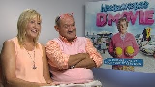 Mrs Browns Boys DMovie  Brendan OCarroll amp Jennifer Gibney Interview [upl. by Bander]