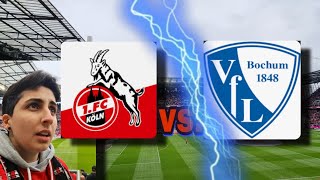 1FC Köln gegen VfL Bochum Stadionvlog [upl. by Aimo]