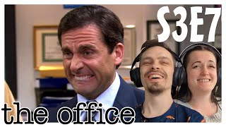 The Office REACTION  Season 3 Episode 7  Branch Closing [upl. by Lyckman]