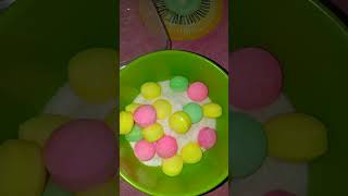 Colouring mothballs and mothballs powder mix 🤤 satisfying [upl. by Sirroned]