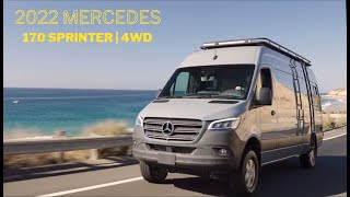 Vanlife for Sale  2022 Sprinter Van 170 4WD [upl. by Aileme598]