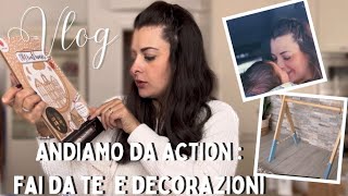 VLOG  andiamo da Action  fai da te  cartoleria e decorazioni  Cristina Dolcini [upl. by Trisha883]