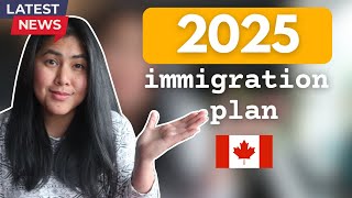 The NEW IMMIGRATION PLAN for 2025 to 2027 Are we affected international students in Canada 🇵🇭🇨🇦 [upl. by Elleirol847]