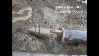 Directional Drilling with a 150ton DCD MaxiDUB [upl. by Liponis]