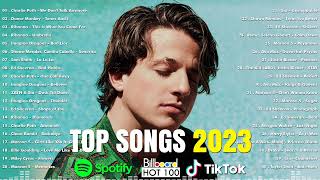 Billboard Hot 50 Songs of 2023  Miley Cyrus Ed Sheeran Maroon 5 Shawn Mendes Justin Bieber [upl. by Lisbeth]