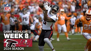 Atlanta Falcons vs Tampa Bay Buccaneers Game Highlights  NFL 2024 Season Week 8 [upl. by Airetal]