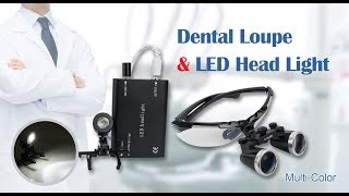 Best Dental Loupe amp LED Head Light Denshine [upl. by Resaec]