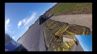 Yamaha R1 OnBoard Nogaro 2018  Canepa amp Di Meglio 1288 [upl. by Gaylene]