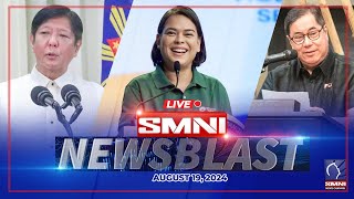 LIVE SMNI Newsblast  August 19 2024 [upl. by Okire204]