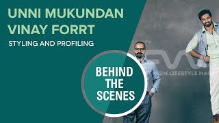 Unni Mukundan and Vinay Forrt  Photo Shoot Behind The Scenes Video  FWD Magazine [upl. by Nirek]