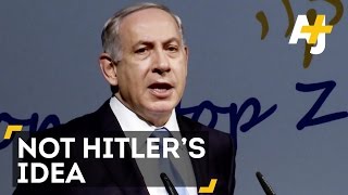 Benjamin Netanyahu Says The Holocaust Wasnt Hitlers Idea [upl. by Debora110]